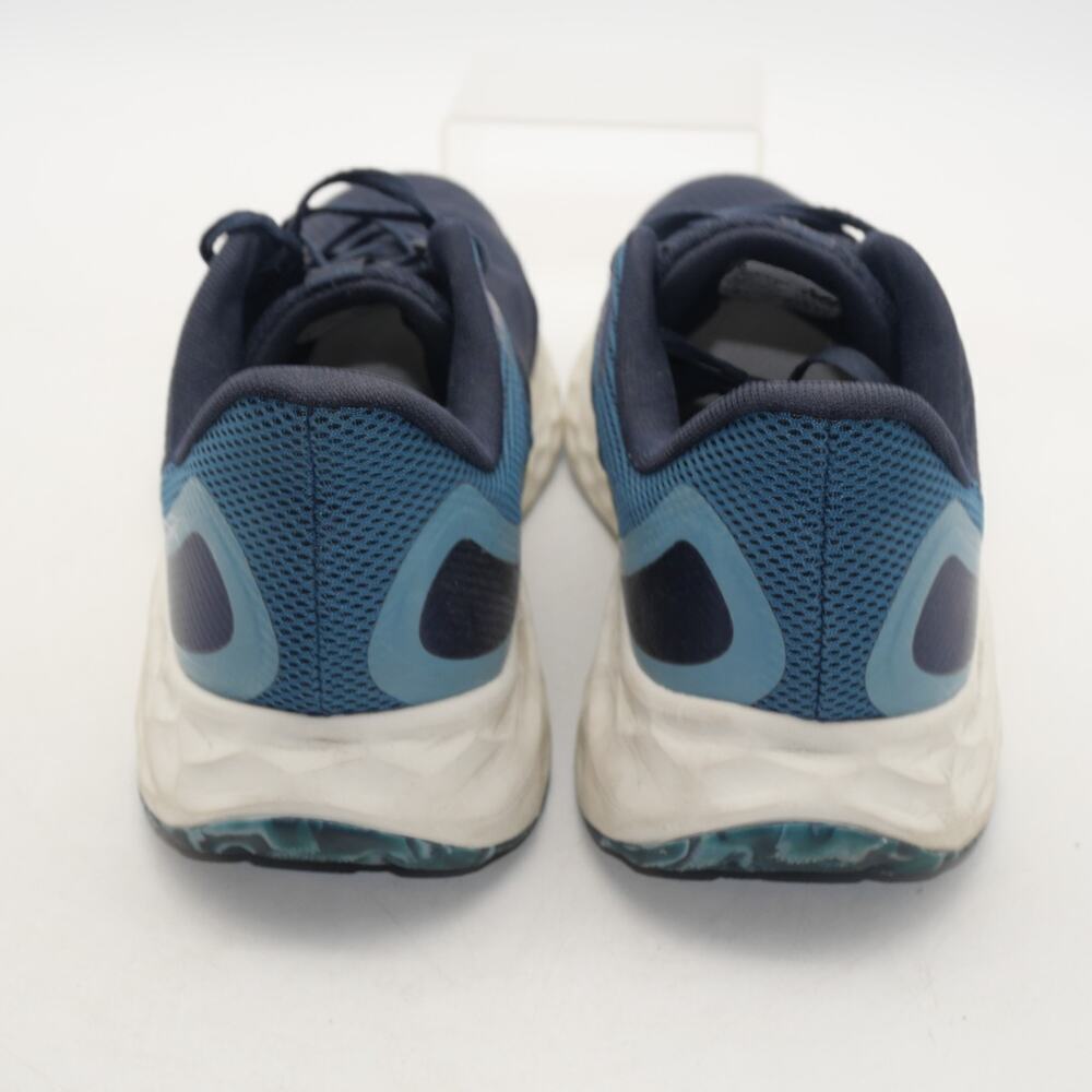 New Balance Women's 9 Fresh Foam Arishi V4 Shoes Sneakers Blue Gold NO Insoles - Picture 4 of 12